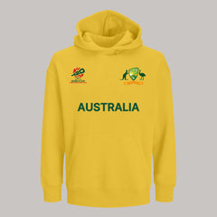 Australia Cricket Team Fan Jersey Hoodie for Cricket World Cup 2026 | Australian Cricket Team Male & Female Fan Hoodies