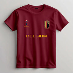 Belgium Football Team Fan T-Shirt – 2026 Football World Cup TShirt