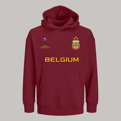Belgium Soccer Team Fan Hoodie – 2026 World Cup Football Sweatshirt