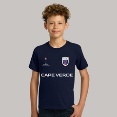 Cape Verde Soccer Team Fan T-Shirt For Boys/Youth – 2026 Football World Cup TShirt