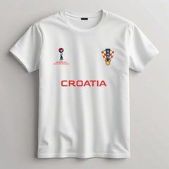 Croatia Football Team Fan T-Shirt – 2026 Football World Cup TShirt