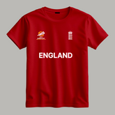 Cricket World Cup 2026 England Team Fan T-Shirt | Male & Female Fan Jersey