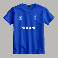 Cricket World Cup 2026 England Team Fan T-Shirt | Male & Female Fan Jersey