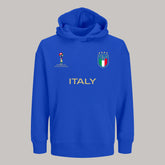 Italy Soccer Team Fan Hoodie – 2026 World Cup Football Sweatshirt