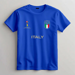 Italy Football Team Fan T-Shirt – 2026 Football World Cup TShirt