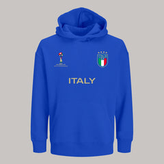 Italy Soccer Team Fan Hoodie – 2026 World Cup Football Sweatshirt