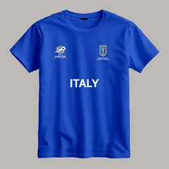 Cricket World Cup 2026 Italy Team Fan T-Shirt | Male & Female Fan Jersey
