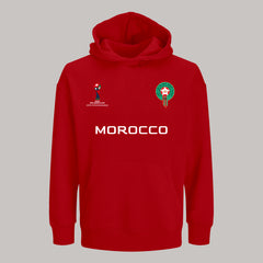 Morocco Soccer Team Fan Hoodie – 2026 World Cup Football Sweatshirt