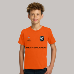 Netherlands Soccer Team Fan T-Shirt For Boys/Youth – 2026 Football World Cup TShirt