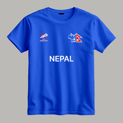 Cricket World Cup 2026 Nepal Team Fan T-Shirt | Male & Female Fan Jersey