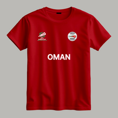 Cricket World Cup 2026 Oman Team Fan T-Shirt | Male & Female Fan Jersey