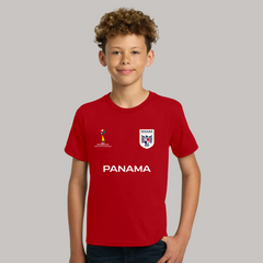 Panama Soccer Team Fan T-Shirt For Boys/Youth – 2026 Football World Cup TShirt