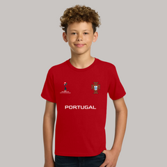 Portugal Football Team Fan T-Shirt For Boys/Youth – 2026 Football World Cup TShirt