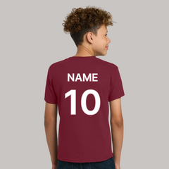 Qatar Football Team Fan T-Shirt For Boys/Youth – 2026 Football World Cup TShirt