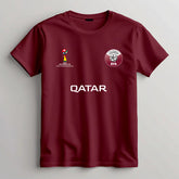 Qatar Football Team Fan T-Shirt – 2026 Football World Cup TShirt