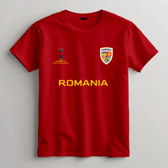 Romania Football Team Fan T-Shirt – 2026 Football World Cup TShirt