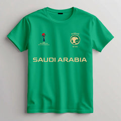 Saudi Arabia Football Team Fan T-Shirt – 2026 Football World Cup TShirt