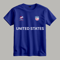 Cricket World Cup 2026 USA Team Fan T-Shirt | Male & Female Fan Jersey