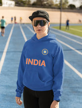 Indian Women Cricket Team Fan Jersey Hoodie | ICC Women ODI World Cup Fan Hoodies | Lets Cheer Team India!!