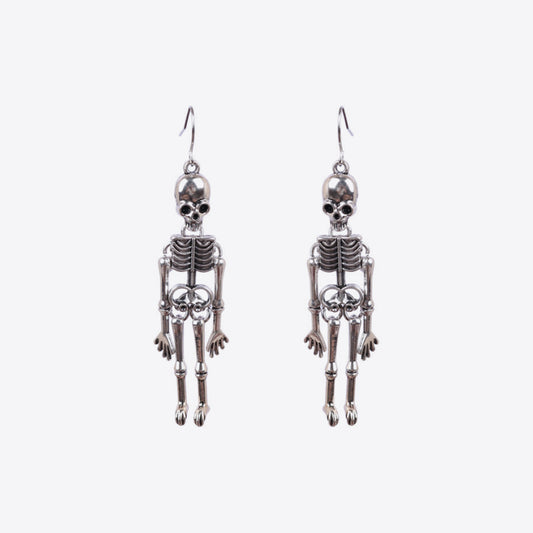 Skeleton Alloy Earrings