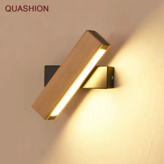 Wooden LED Wall Lamp Modern