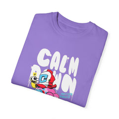 Calm Down Printed Oversized T-shirt