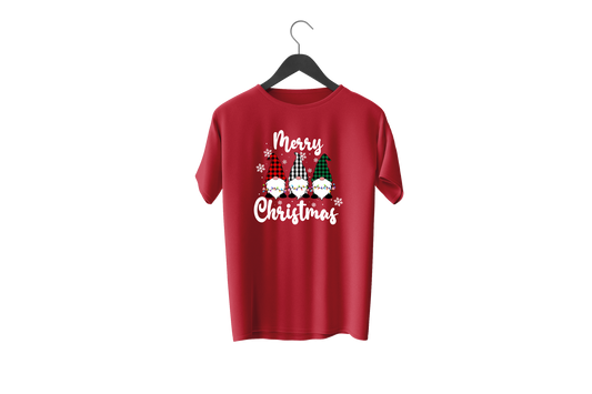 Merry & Bright Christmas T-shirts Printed Christmas Design || Holiday T-Shirts Collection