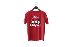 Merry & Bright Christmas T-shirts Printed Christmas Design || Holiday T-Shirts Collection