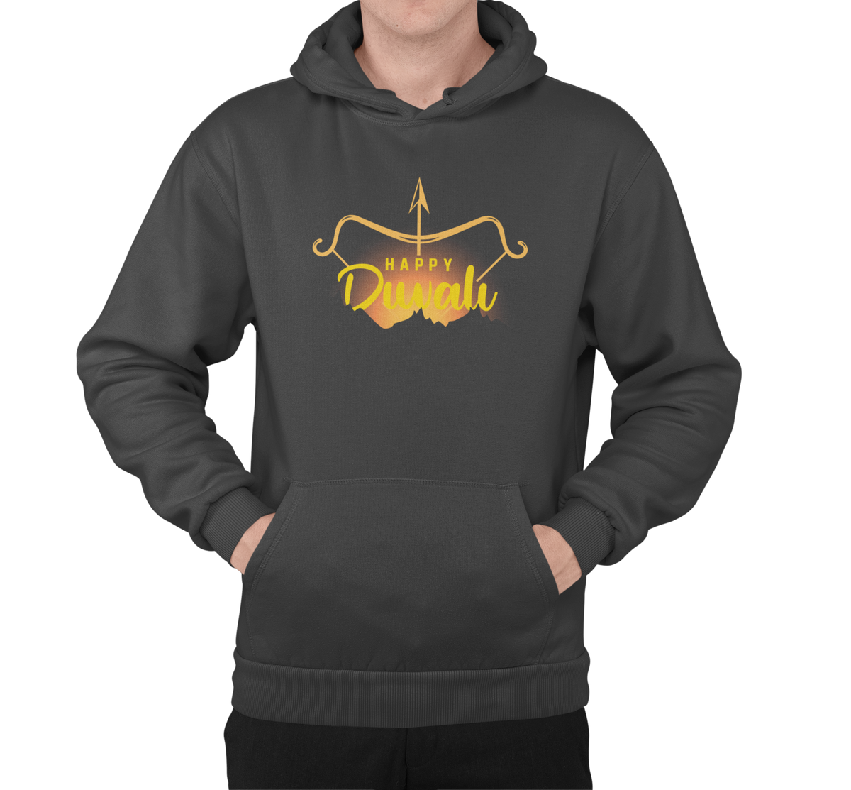 Diwali Elegance Traditional Motifs on Men's Hoodies || Festive Fusion Diwali Inspired Men's Hoodies