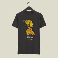 Shivaji Maharaj Printed T-shirt | Cotton, Summer, Casual Printed T-shirt