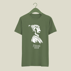 Shivaji Maharaj Printed T-shirt | Cotton, Summer, Casual Printed T-shirt