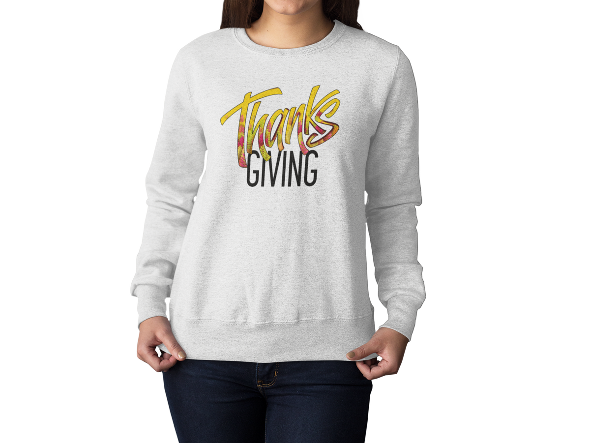 Thankful Vibes: Women's Thanksgiving Sweatshirts || Women's Thanksgiving Sweatshirt Collection