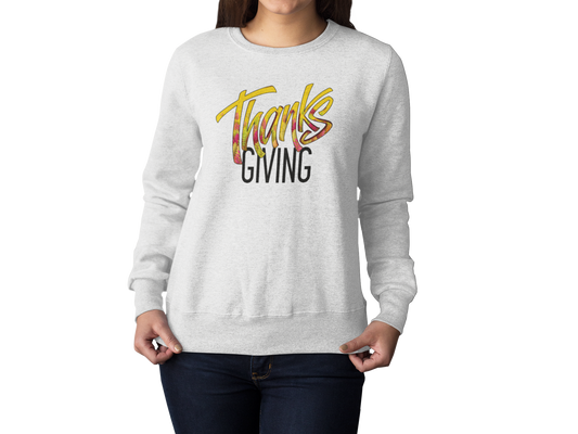 Thankful Vibes: Women's Thanksgiving Sweatshirts || Women's Thanksgiving Sweatshirt Collection