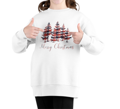 Holly Berry Bliss Knit  Printed Christmas design  Sweater  || Women Girls Cute Silent Night Knit