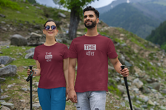 Couple T-Shirt Printed and customized Designs || Love & Threads Romantic Couple T-Shirts collection