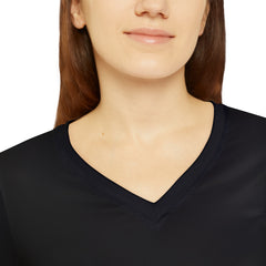 Women's Long Sleeve V-neck Shirt (AOP)