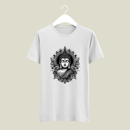 BUDDHA design printed t-shirt | religious, buddha, meditation, t-shirt