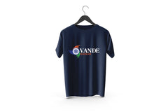 Vande Mataram Printed Patch Designed T-shirt | Independence Day Special Printed T-shirt | Religious Printed Design T-shirt