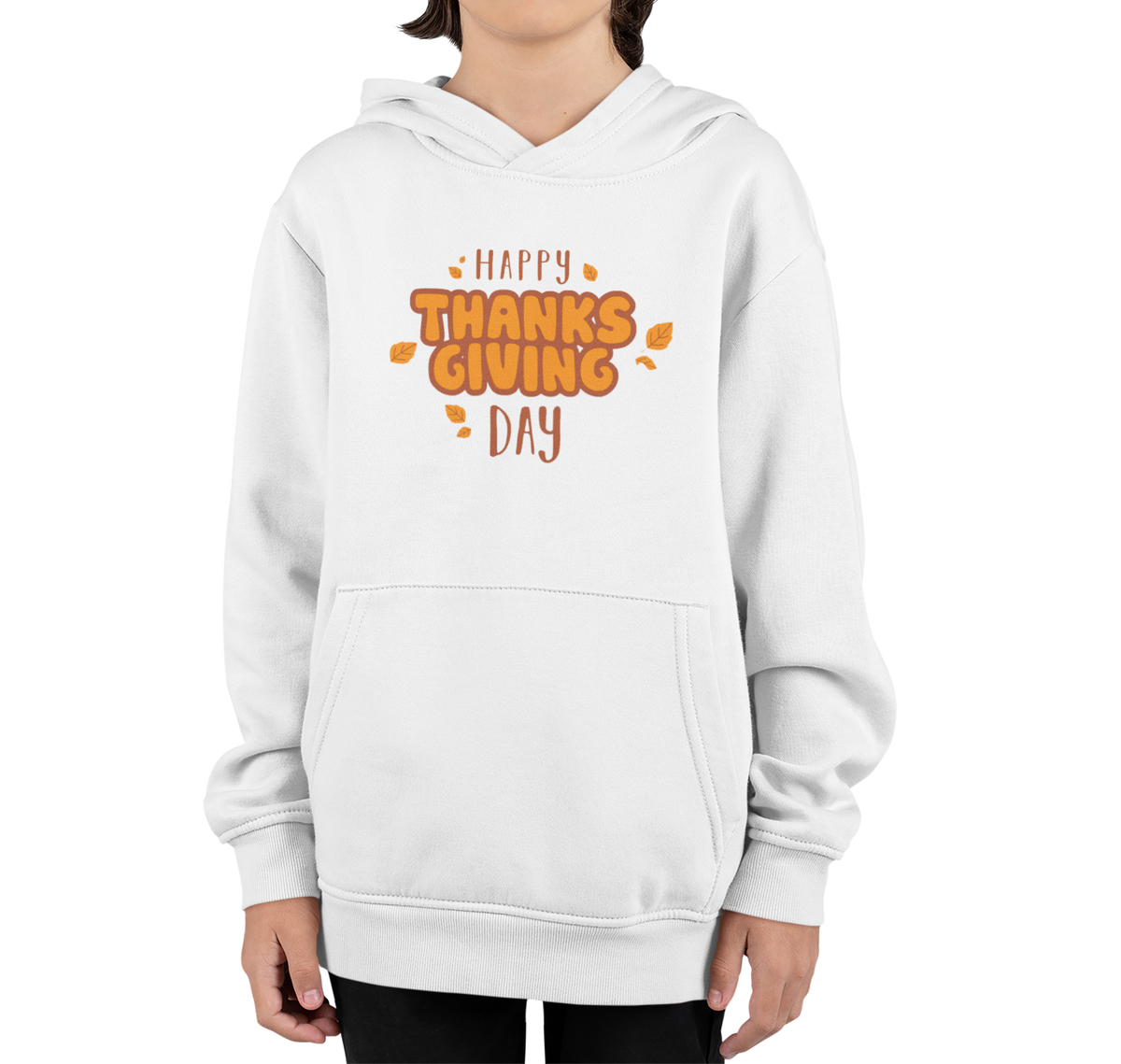 Tiny Turkey Hoodies || Happy Thanksgiving  Day Printed Design Hoodie For Kids