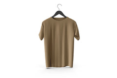 Summer Comfort Tees Brown color  Plain T-Shirts |Casual Comfort, Cool Cotton Vibes, T-Shirts collection