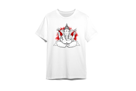 Divine Ganapati Men's Graphic T-Shirt || Ganapati Men's T-Shirt Collection