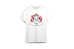 Divine Ganapati Men's Graphic T-Shirt || Ganapati Men's T-Shirt Collection