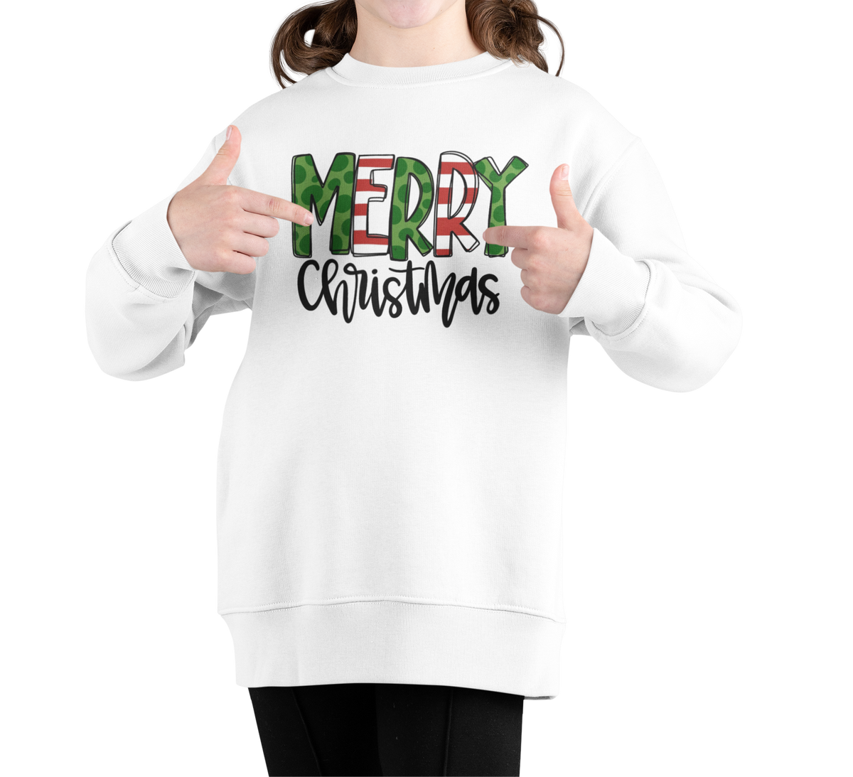 Sleigh All Day Sweater Christmas  Printed Christmas design  Sweater  || Women Girls Cute Rudolph’s Red Nose Knit