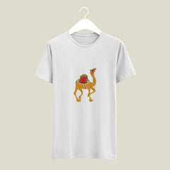 Beautiful Rajasthani Camel Image Printed Tshirt | Traditional Indian, Bharat World Special Designed Printed Tshirt for Indian Culture