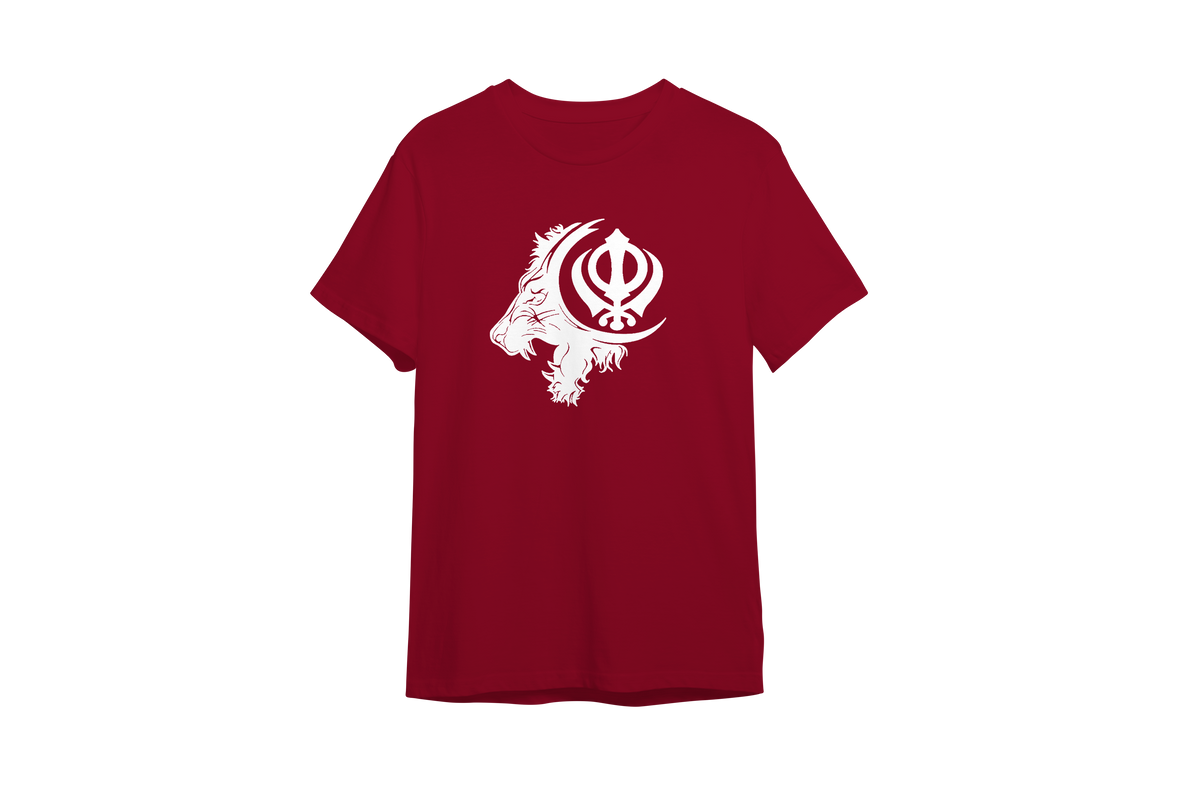 Ek Onkar Khanda Classic Printed  Design for Sikhs || Sikh Style Inspired T-shirts