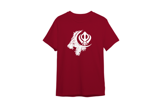 Ek Onkar Khanda Classic Printed  Design for Sikhs || Sikh Style Inspired T-shirts