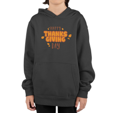 Tiny Turkey Hoodies || Happy Thanksgiving  Day Printed Design Hoodie For Kids