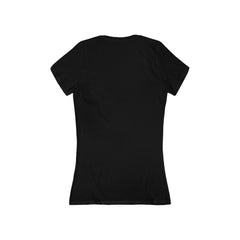 Women's Jersey Short Sleeve Deep V-Neck T-Shirt