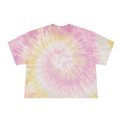 Women's Cotton Tie-Dye Crop Top