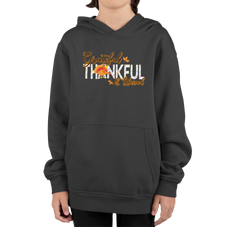 Grateful Kids' Hoodies || Happy Thanksgiving  Day Printed Design Hoodie For Kids